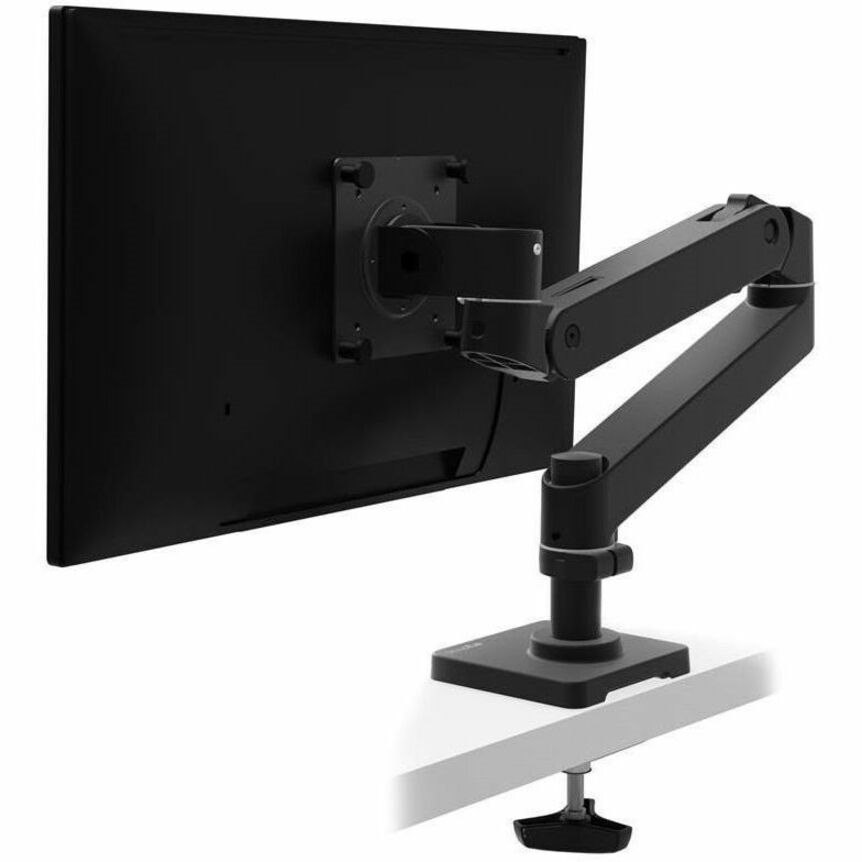 Ergotron Desk Mount for Monitor, LCD Display - Black