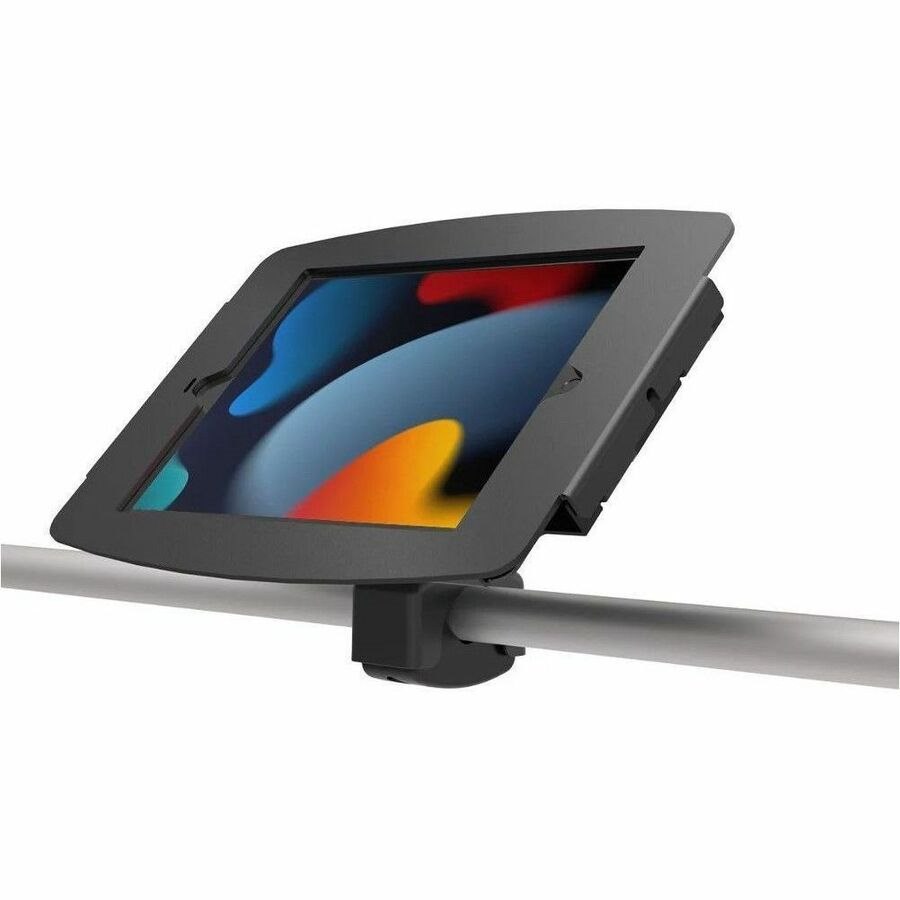 Compulocks Rail Mount for Tablet, iPad (7th Generation), iPad (8th Generation), iPad (9th Generation) - Black - Landscape/Portrait