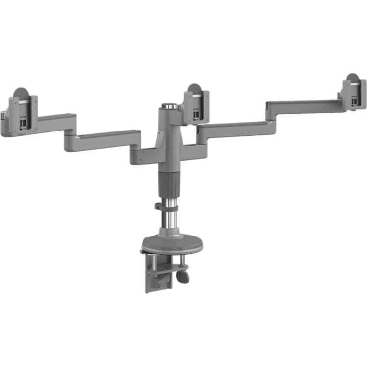 Humanscale M/Flex Clamp Mount for Monitor - Silver, Gray