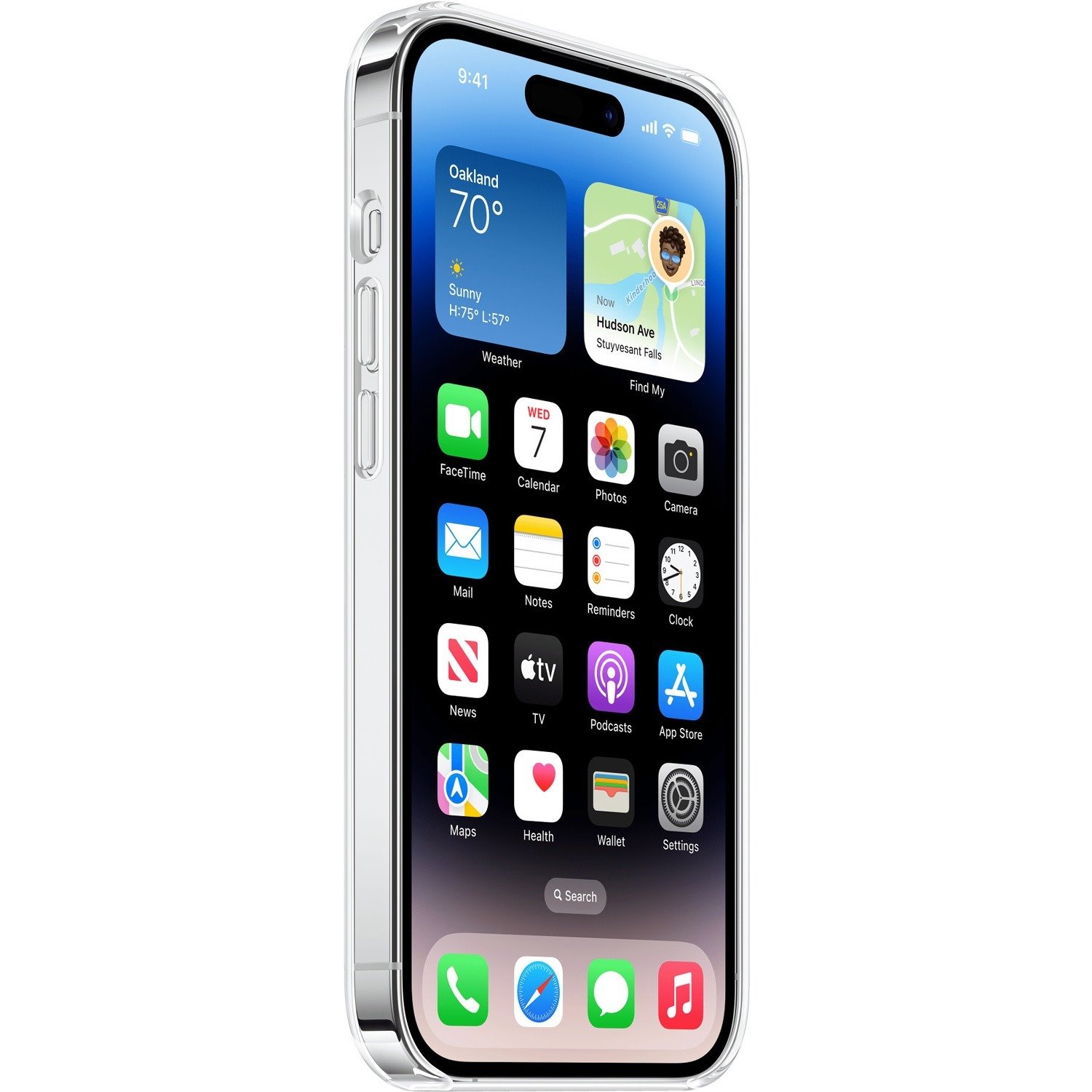 Apple Case for Apple iPhone 14 Pro Smartphone - Clear