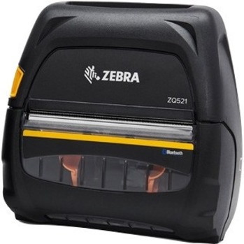 Zebra ZQ521 Mobile Direct Thermal Printer - Monochrome - Portable - Label/Receipt Print - USB - Bluetooth - Wireless LAN - Near Field Communication (NFC) - RFID