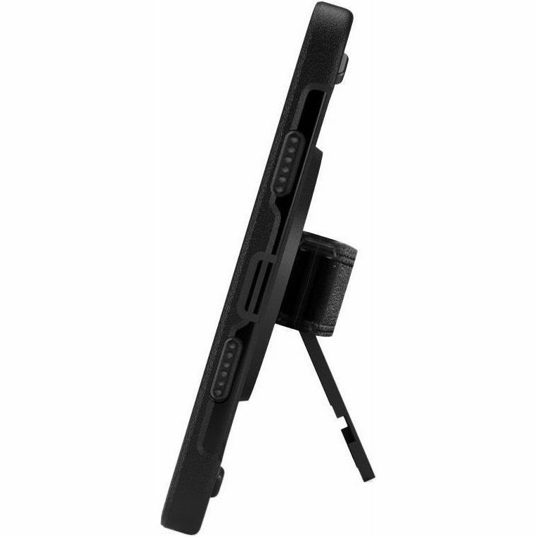 MAXCases Extreme Shield for iPad Pro 11" (2024/ M4) w/ Handstrap, Shoulder Strap, Pencil Garage & Screen Protector (Black)