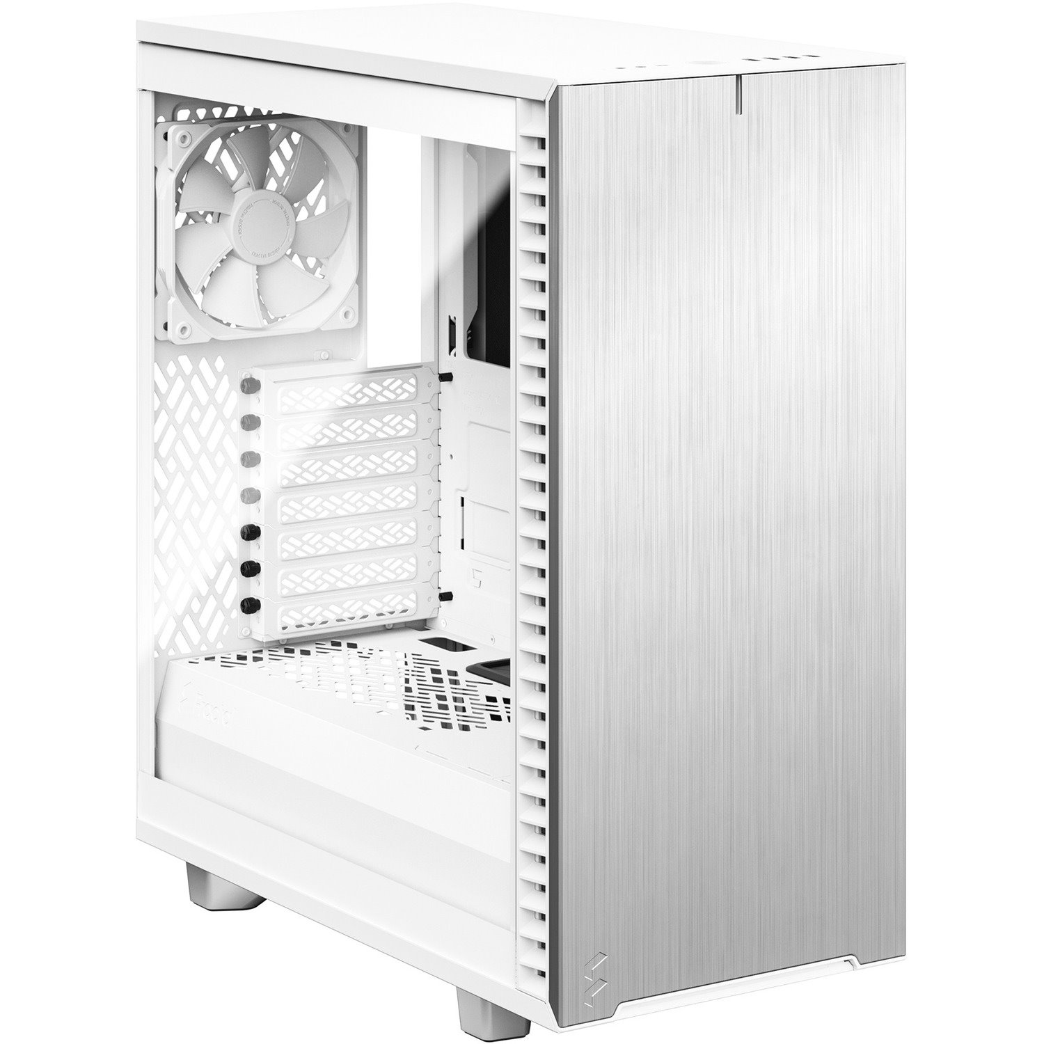 Fractal Design Define 7 Computer Case - ATX Motherboard Supported - Mid-tower - Brushed Aluminium - White