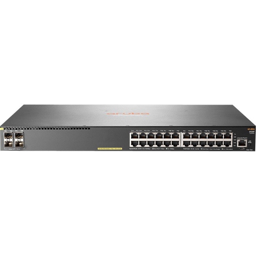 HPE 2930F 24G PoE+ 4SFP+ TAA-compliant Switch