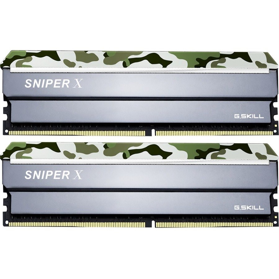 G.SKILL Sniper X RAM Module - 16 GB (2 x 8GB) DDR4 SDRAM - 2400 MHz - CL17 - 1.20 V