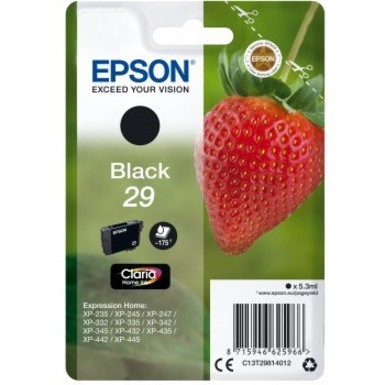 Epson Claria 29 Original Standard Yield Inkjet Ink Cartridge - Black - 1 Pack