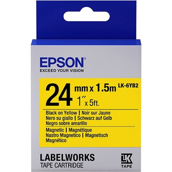 Epson LK-6YB2 Label Tape