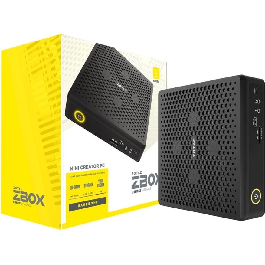 Zotac MAGNUS EN072080S Barebone System - Mini PC - 1 x Processor Support - Intel Core i7 10th Gen i7-10750H 2.60 GHz Hexa-core (6 Core)