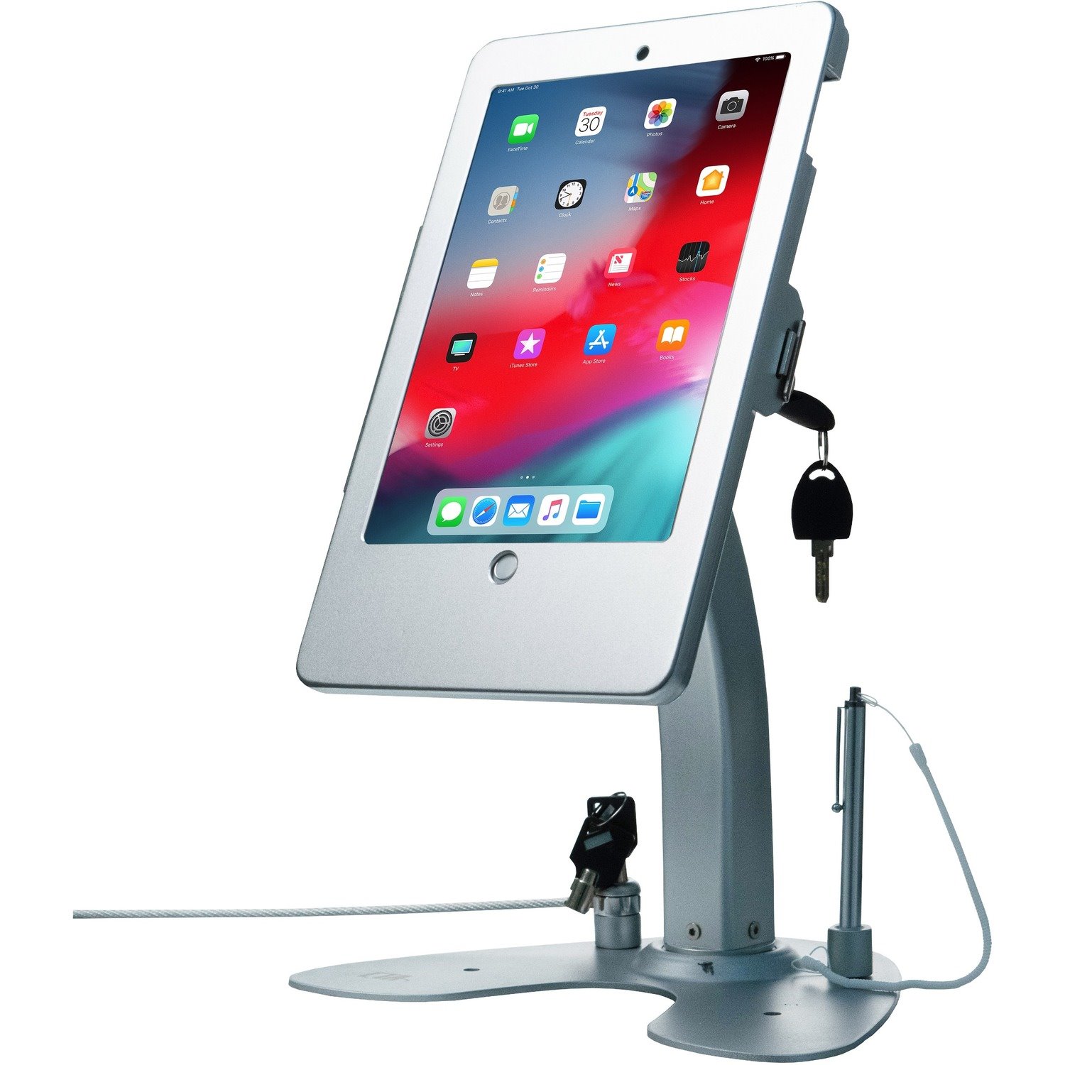 CTA Digital Anti Theft Security Kiosk Stand?For Ipad 2-4 & Ipad Air 1-2