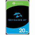 Seagate SkyHawk AI ST20000VE003 20 TB Hard Drive - 3.5" Internal - SATA (SATA/600) - Conventional Magnetic Recording (CMR) Method