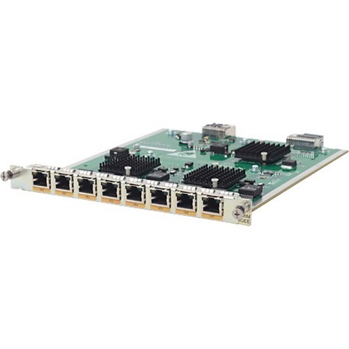 HPE Processing Module - 8 x RJ-45 10/100/1000Base-T LAN - 1
