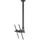 Atdec Ceiling Mount for Flat Panel Display - Black