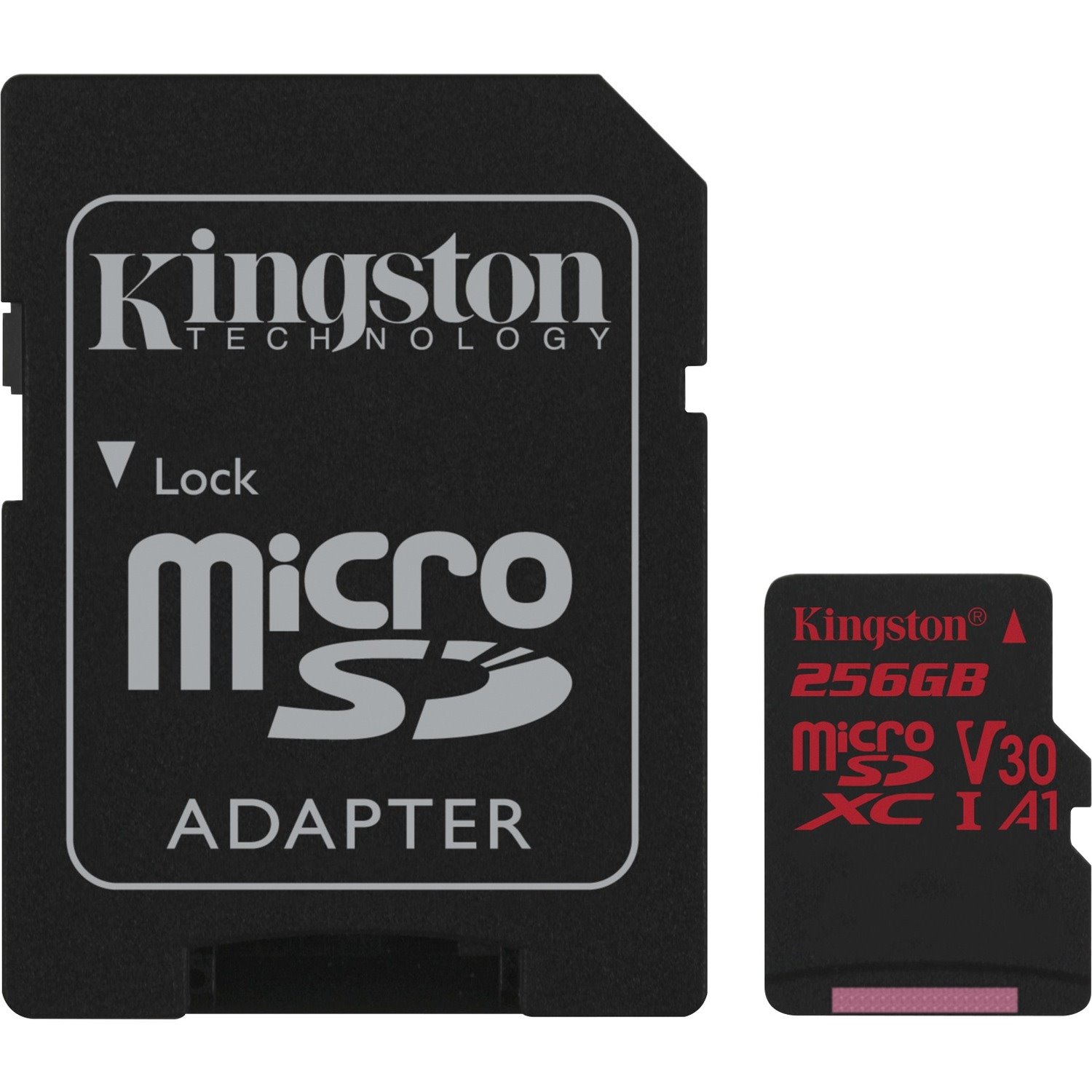 Kingston Canvas React 256 GB Class 10/UHS-I (U3) microSDXC