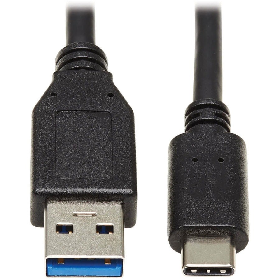 Eaton Tripp Lite Series USB-C to USB-A Cable (M/M), USB 3.2 Gen 1 (5 Gbps), Thunderbolt 3 Compatible, 20-in. (50.8 cm)