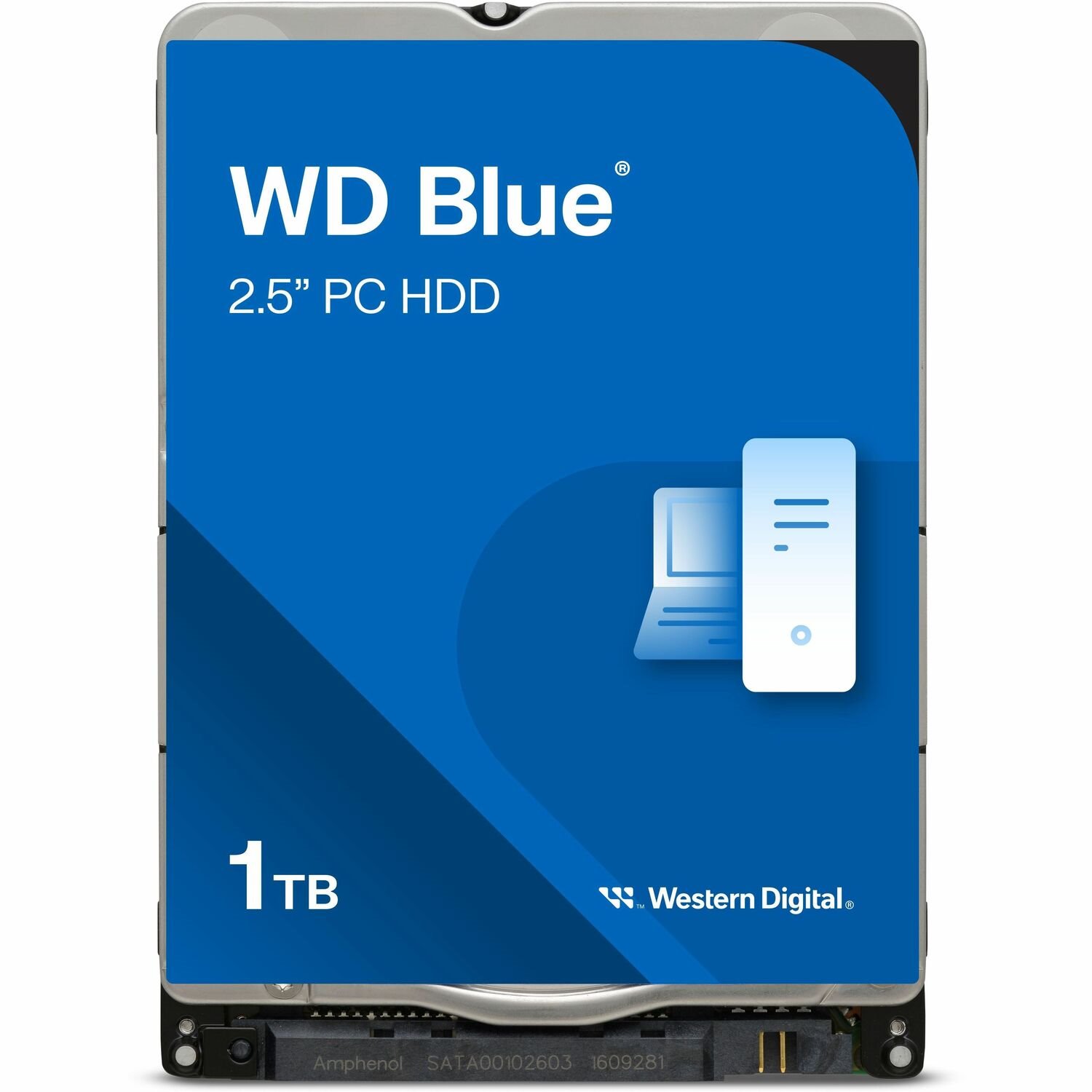WD Blue WD10SPZX 1 TB Harde schijf - 2.5" Intern - SATA (SATA/600)