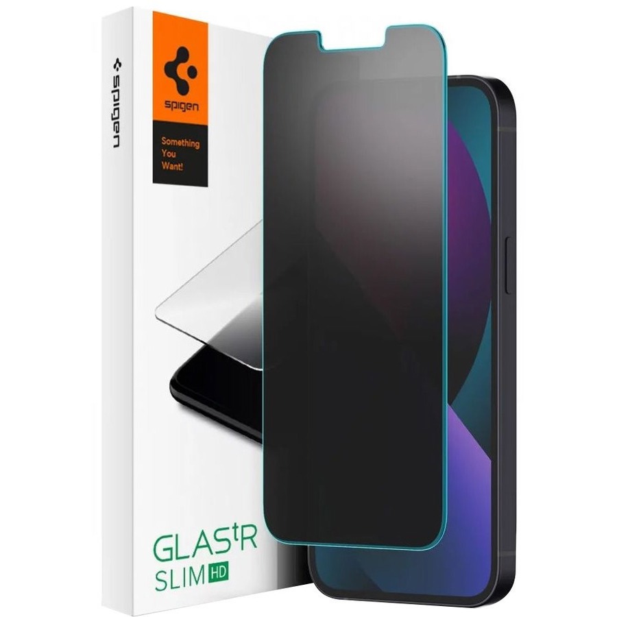 Spigen GLAS.tR SLIM HD 9H Gehard glas Privacy Screen Filter - Transparant