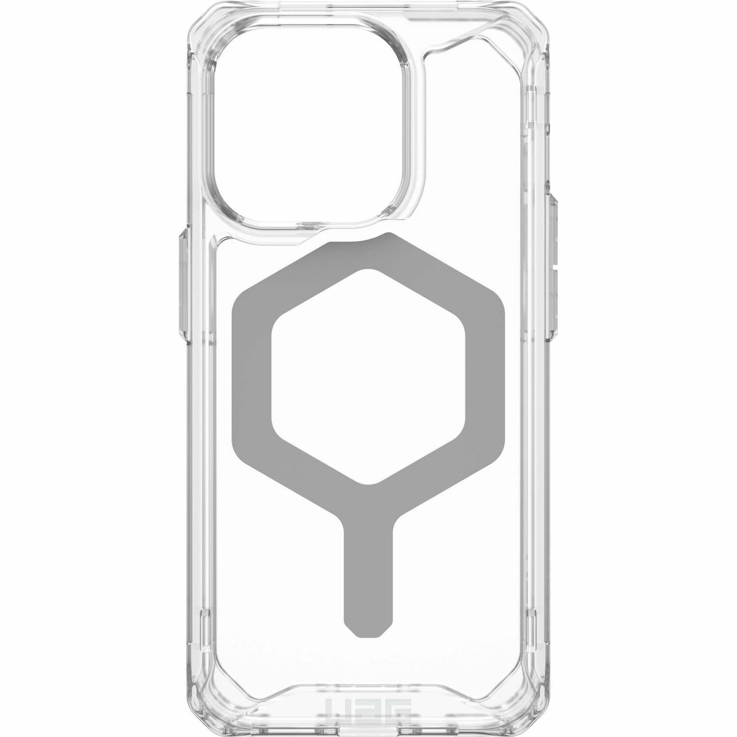 Urban Armor Gear Plyo iPhone 15 Pro Case - Ice/Silver