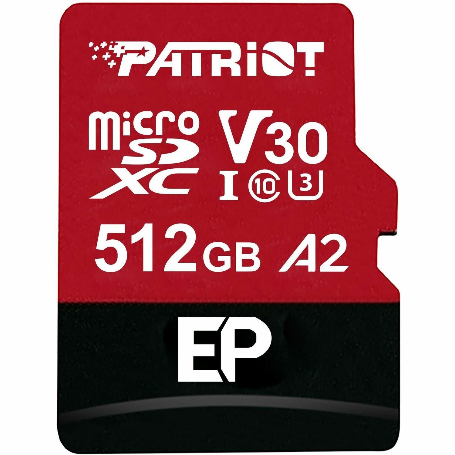 Patriot Memory 512 GB Class 10/UHS-I (U3) V30 microSDXC