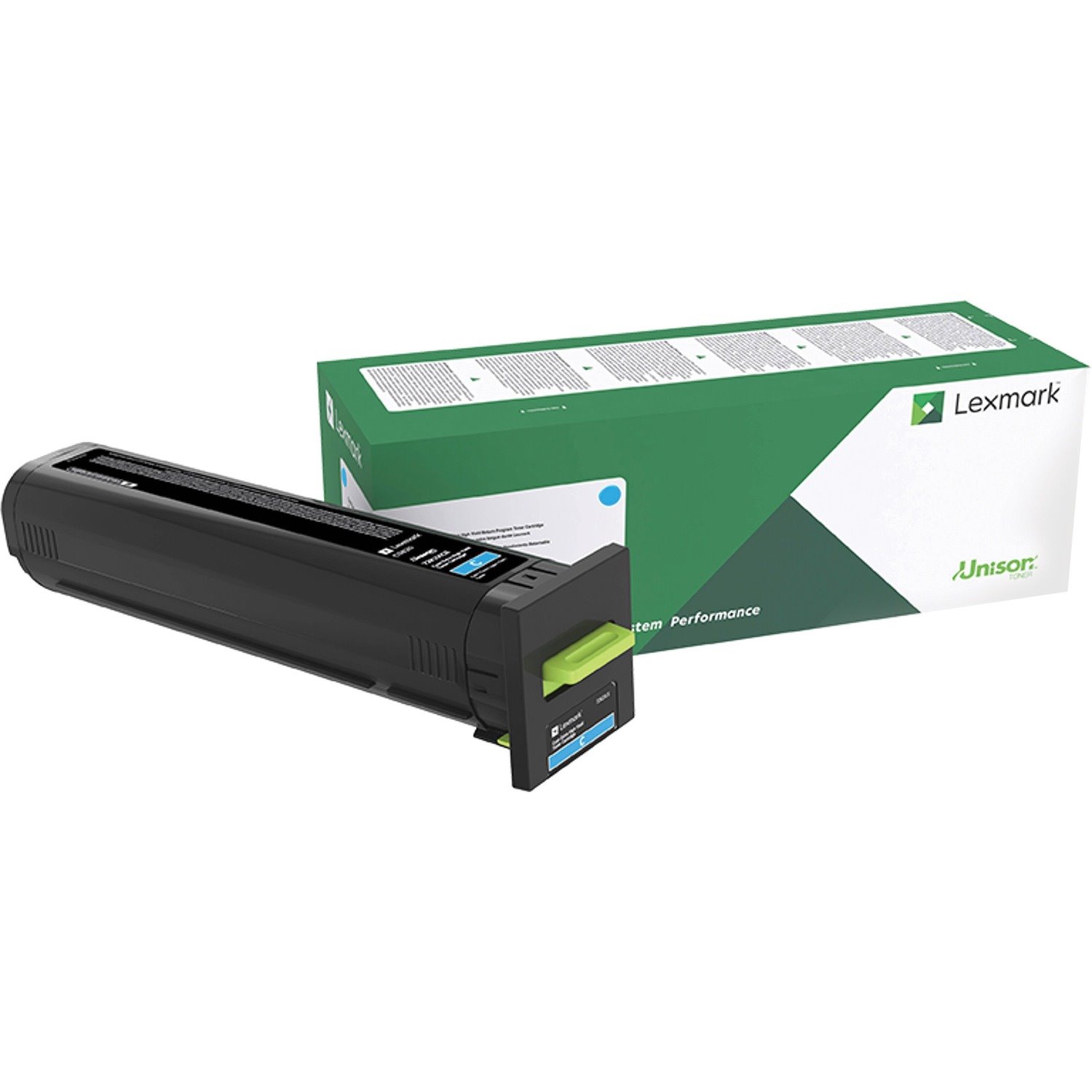 Lexmark Original High Yield Laser Toner Cartridge - Cyan - 1 Each