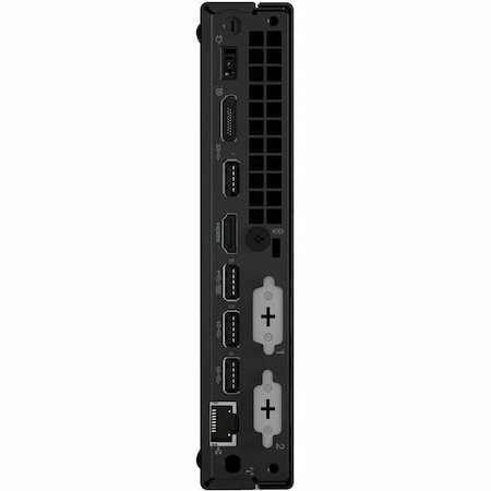Lenovo ThinkCentre M70q Gen 4 12E30001US Desktop Computer - Core i5 13th Gen i5-13400T - 16 GB - 256 GB SSD - Tiny - Black