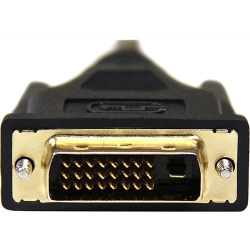 StarTech.com 2m (6.6 ft) Mini HDMI to DVI Cable, DVI-D to HDMI Cable (1920x1200p), HDMI Mini Male to DVI-D Male Display Cable Adapter