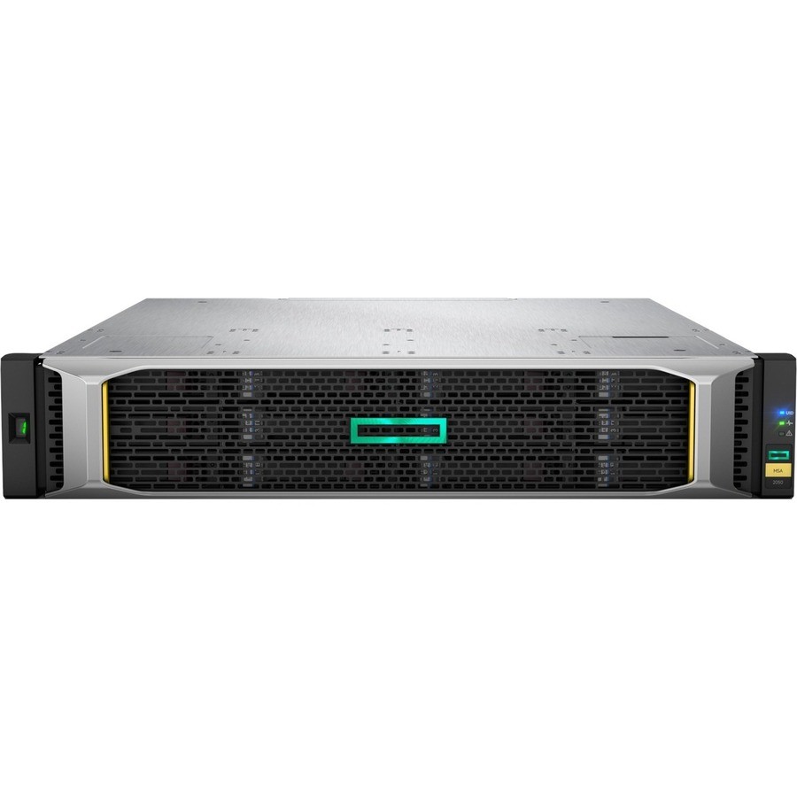 HPE 2052 12 x Total Bays SAN Storage System - 2 x 800GB SSD - 2U Rack-mountable - TAA Compliant