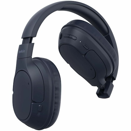Belkin SoundForm Surround Wired/Wireless On-ear, Over-the-head, Over-the-ear Stereo Headset - Blue