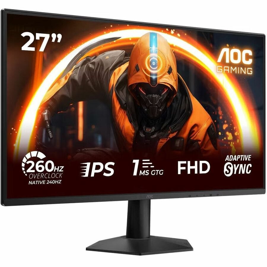 Aoc 27G50Z, 27', Ips, FHD 1920X1080, 240Hz, 0.5MS, 300Nits, DisplayPort 1.4, Hdmi 2.0, Vesa Mount