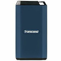 Transcend ESD410C 4 TB Portable Solid State Drive - External - Dark Blue