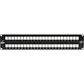 Black Box Multimedia Patch Panel - 2U, 48-Port