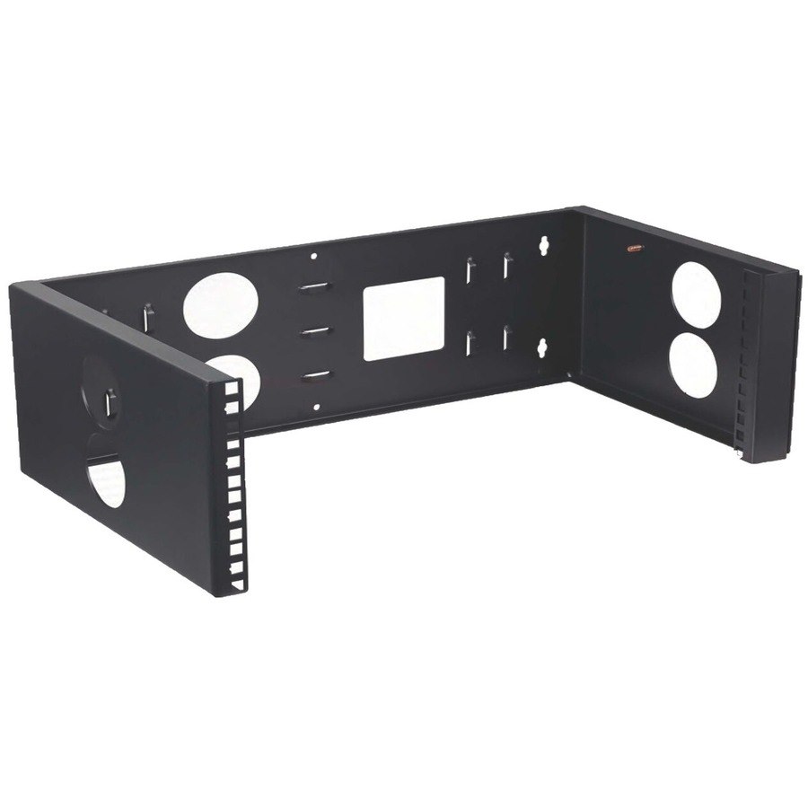 4XEM 2U Wall Mount for Rackmount Equipment, Network Equipment - Black