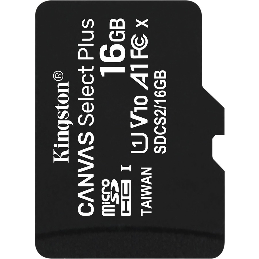 Kingston Canvas Select Plus 16 GB Class 10/UHS-I (U1) microSDHC - 1