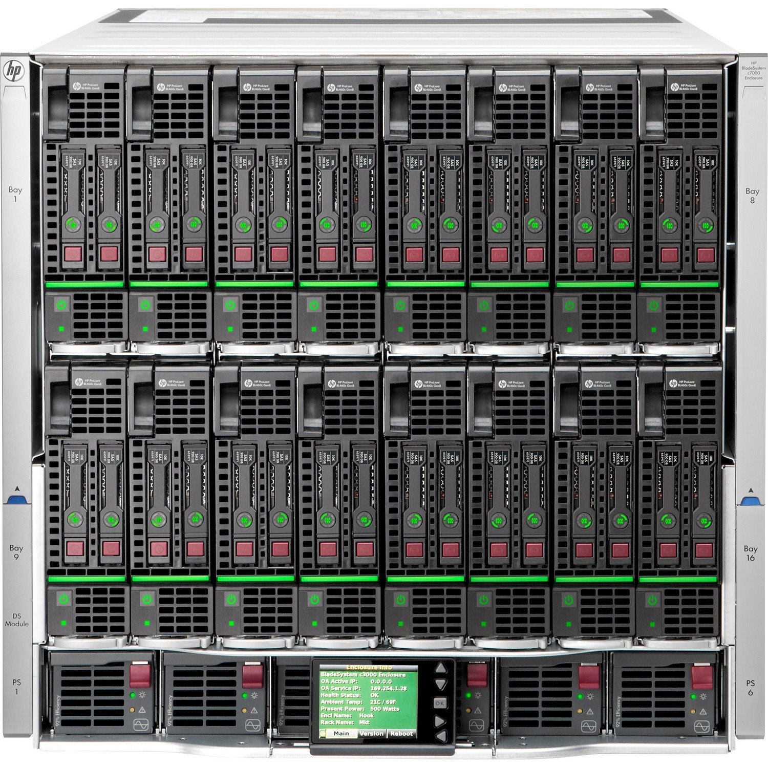 HPE BladeSystem BLc7000 Blade Server Case - Refurbished