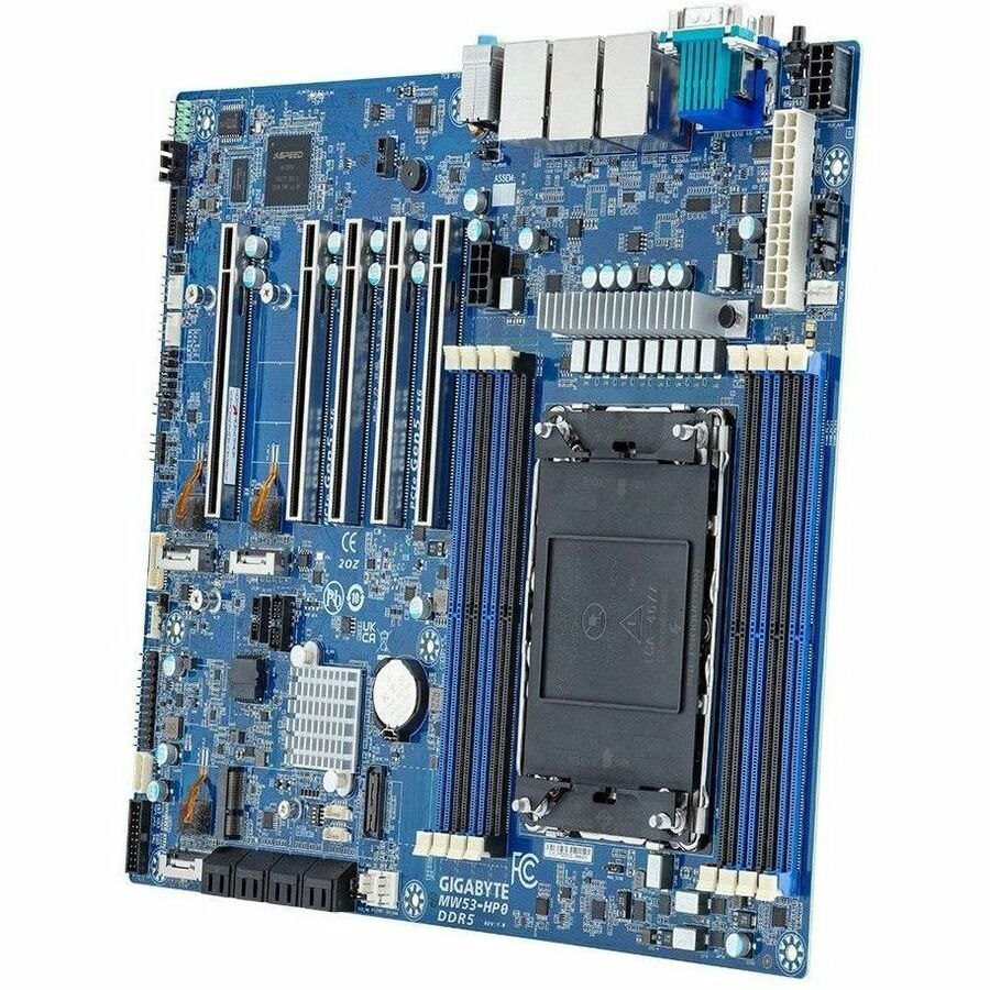 GIGABYTE MW53-HP0 Workstation Motherboard - Intel W790 Chipset - Socket LGA-4677 - ATX