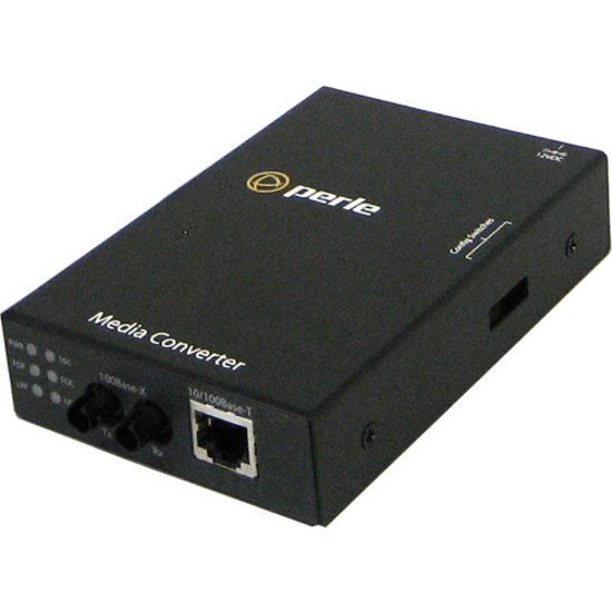 Perle S-110-S2ST20-XT - 10/100 Industrial Temperature Media Converter