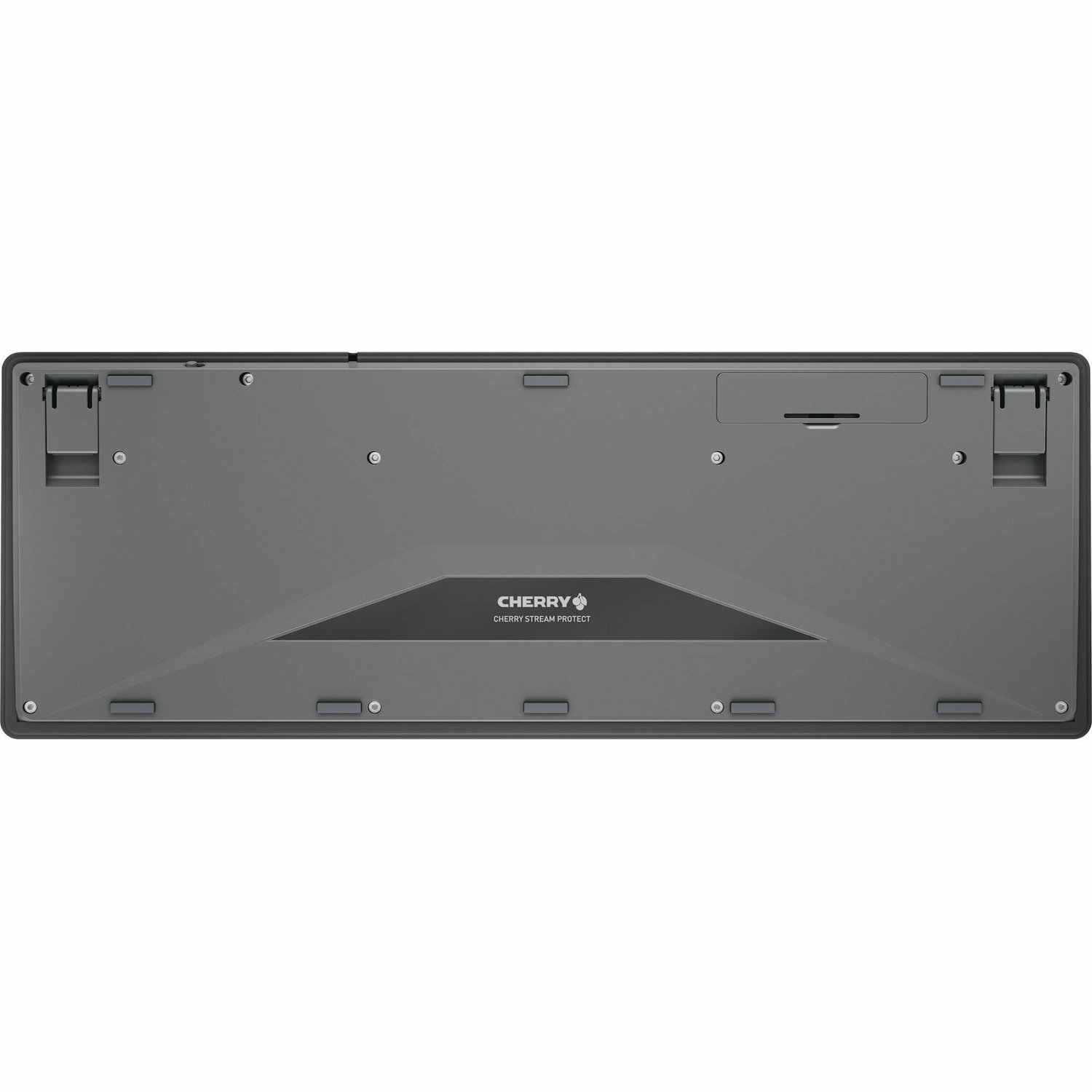 CHERRY STREAM PROTECT Keyboard - Wireless Connectivity - USB Interface - English (US) - QWERTY Layout - Black