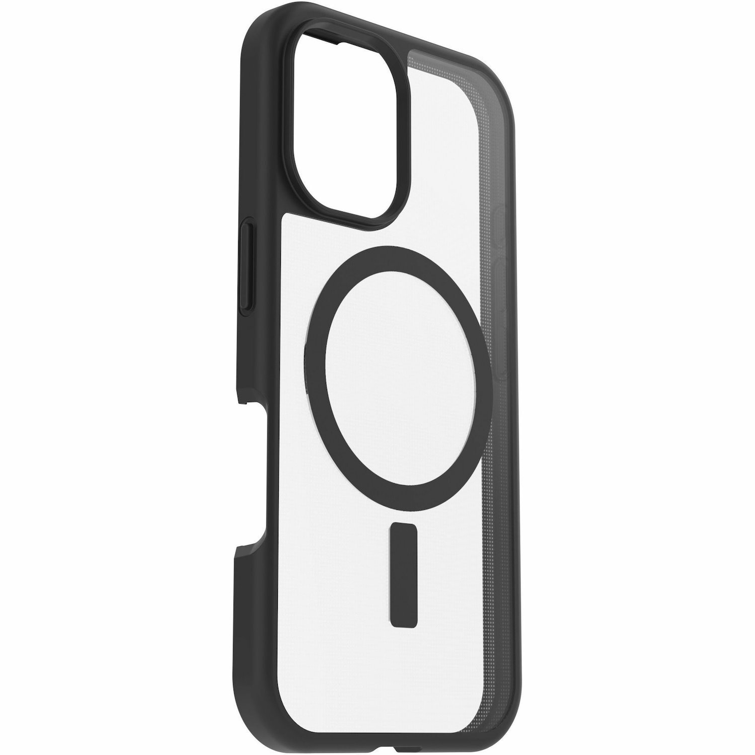 OtterBox React Case for Apple iPhone 16 Smartphone - Black Crystal (Clear/Black) - Retail - 1