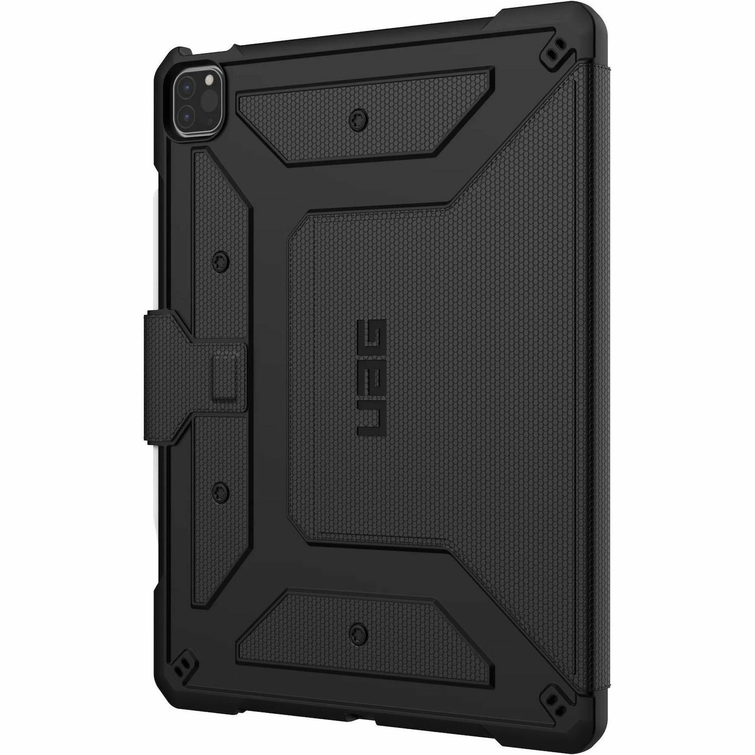 Urban Armor Gear Metropolis Carrying Case (Folio) for 32.8 cm (12.9") Apple iPad (5th Generation) Tablet, Stylus, Apple Pencil (2nd Generation), Apple Pencil - Black