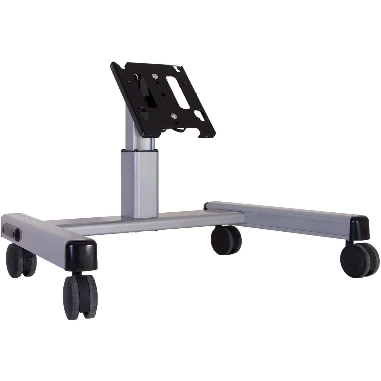 Medium 2' Monitor Mobile Cart - For Displays 32-65" - Black