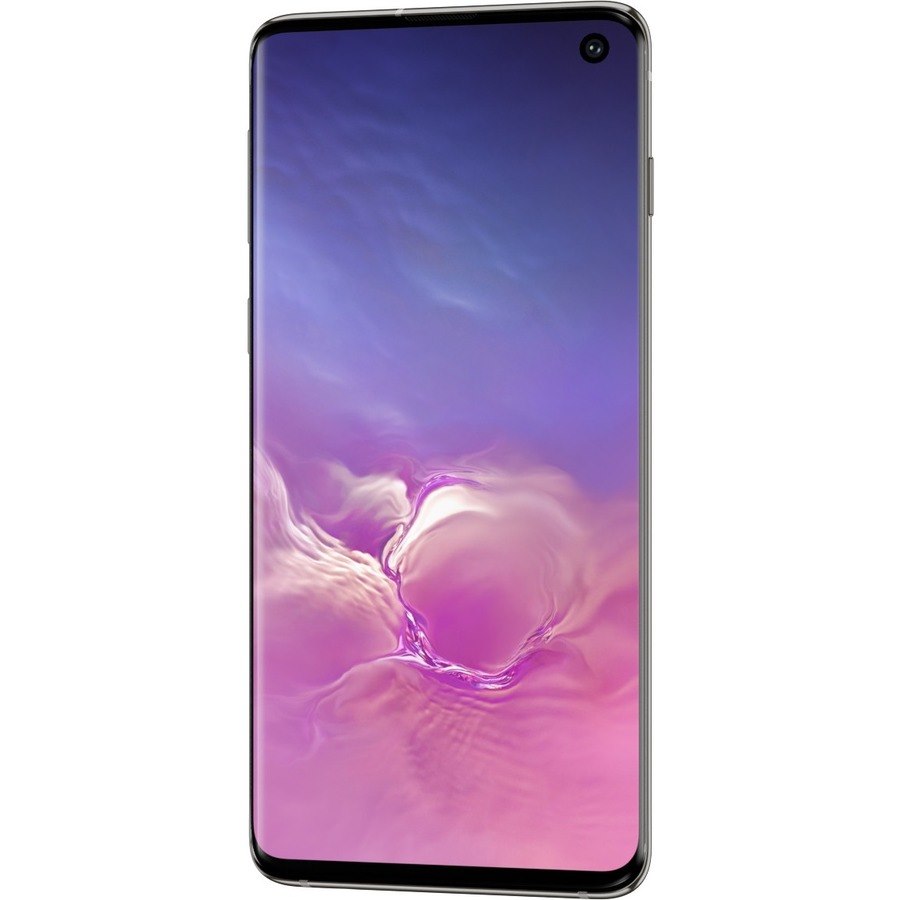 Samsung Galaxy S10 SM-G973U1 128 GB Smartphone - 6.1" AMOLED QHD+ 3040 x 1440 - Kryo 485Single-core (1 Core) 2.80 GHz + Kryo 485 Triple-core (3 Core) 2.40 GHz + Kryo 485 Quad-core (4 Core) 1.70 GHz - 6 GB RAM - Android 9.0 Pie - 4G - Prism Black