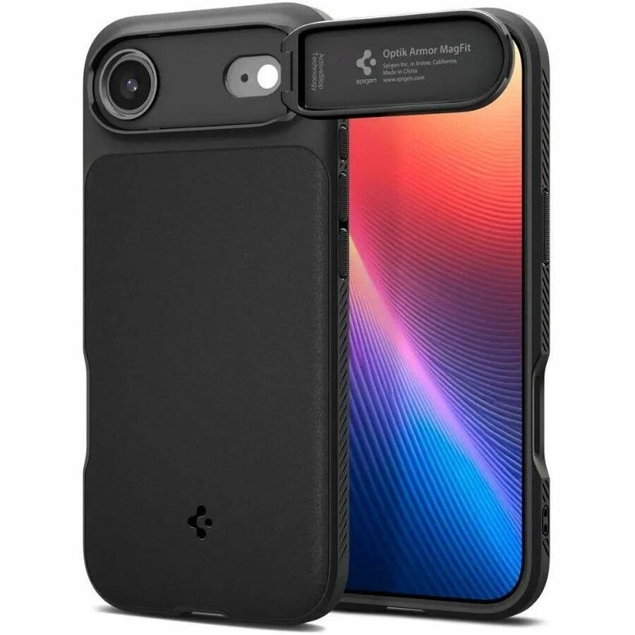 Spigen Optik Armor Case voor Apple iPhone Air Smartphone - Zwart