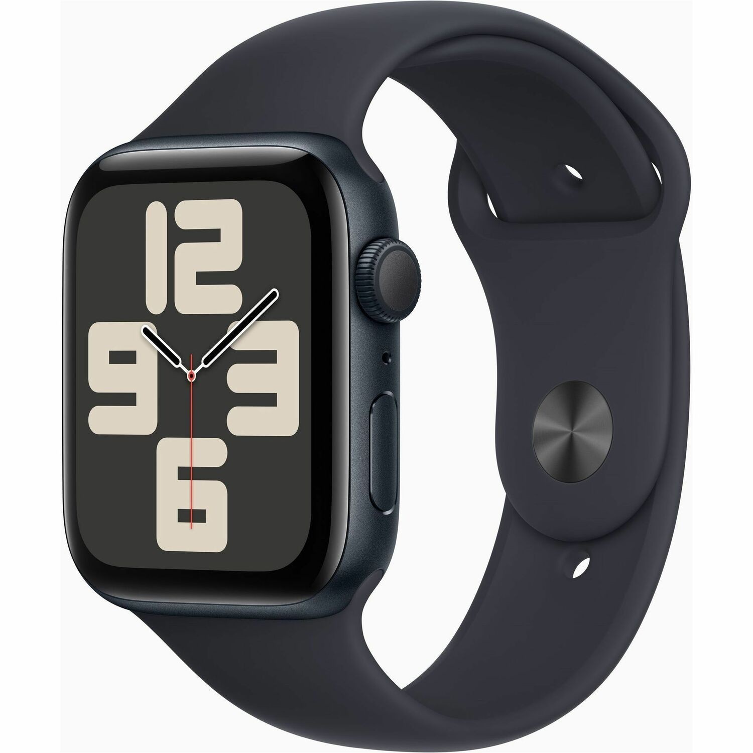 Apple Watch SE Smart Watch - 40 mm Case Height - 34 mm Case Width - Midnight Case Color - Midnight Band Color - Glass Body Material - Aluminium Case Material - Wireless LAN