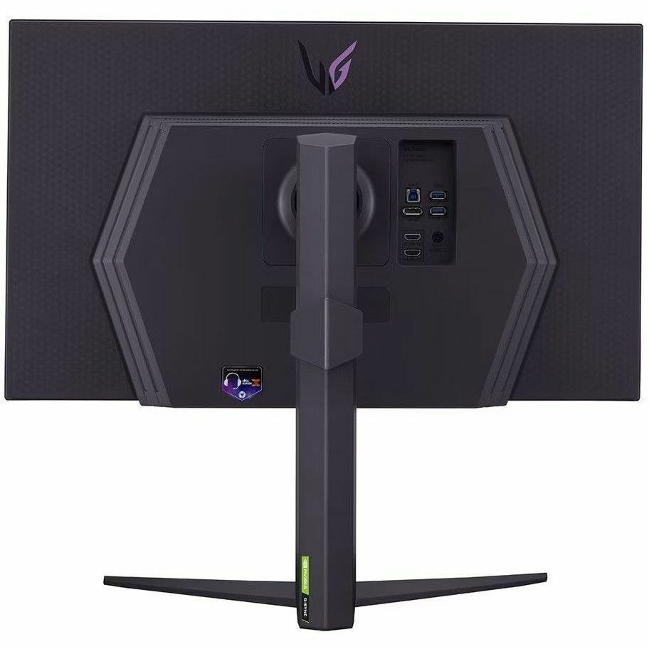 LG UltraGear 27GR93U-B 27" Class 4K UHD Gaming LED Monitor - 16:9 - Purple Grey