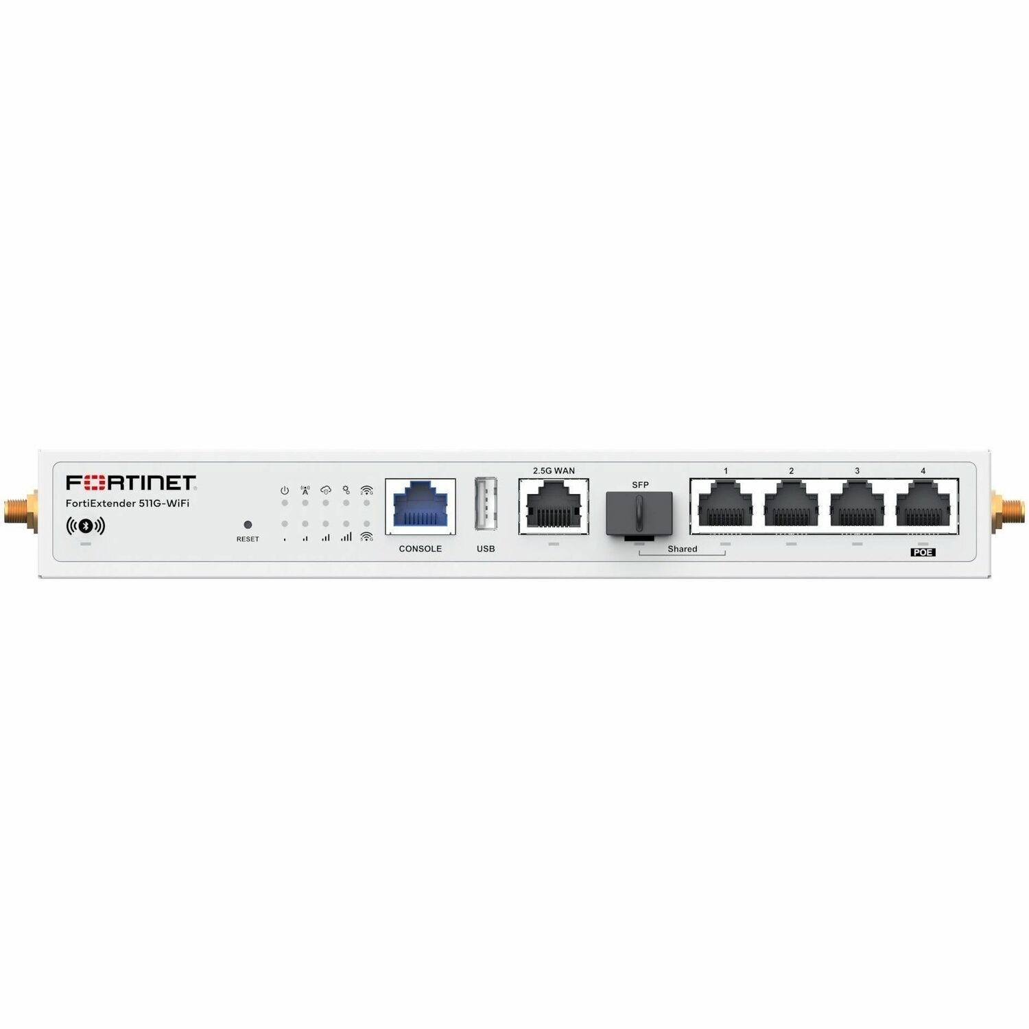 Fortinet FortiExtender FEX-511G-WIFI Wi-Fi 6 IEEE 802.11ax 2 SIM Ethernet, Cellular Modem/Wireless Router