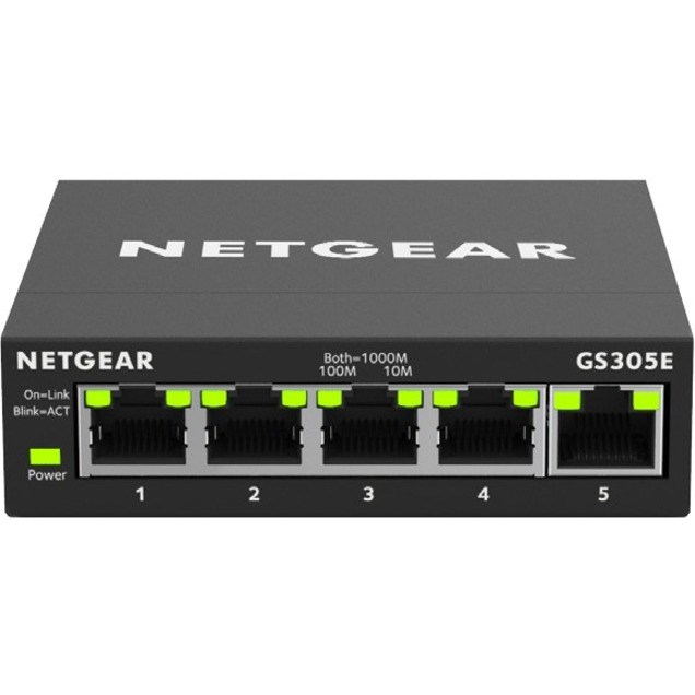 Netgear GS300 GS305E 5 Ports Manageable Ethernet Switch