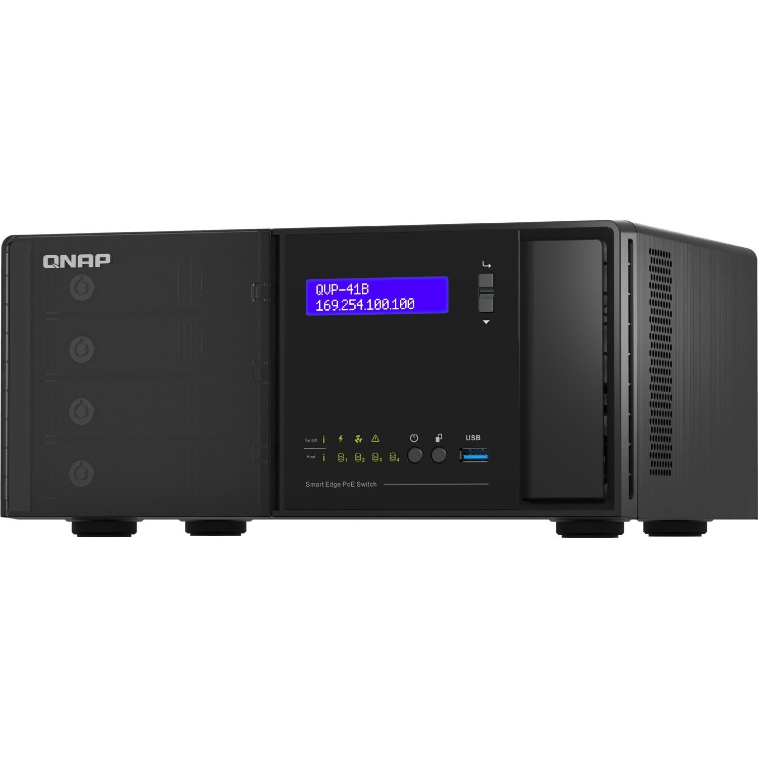 QNAP NVR Server X Smart PoE Switch, Building Complete Surveillance Network