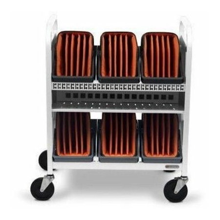 Bretford CUBE Transport Cart with Caddies - TVCT30CAD