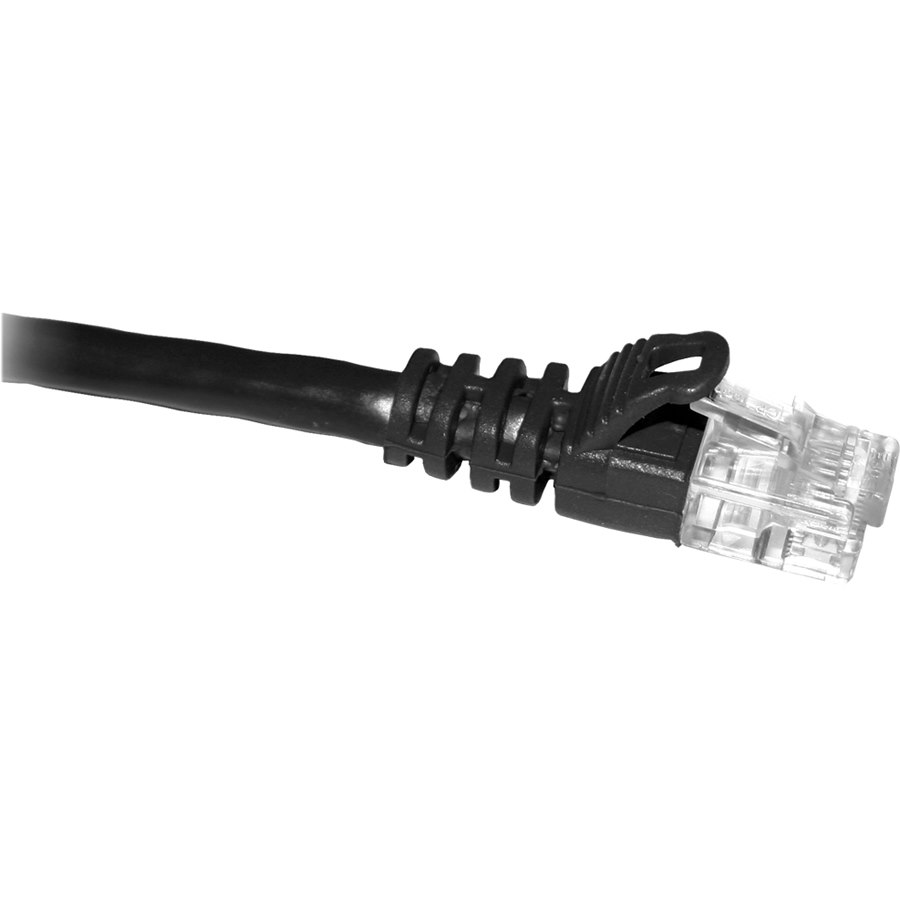 ClearLinks 5FT Cat. 6 550MHZ Black Molded Snagless Patch Cable