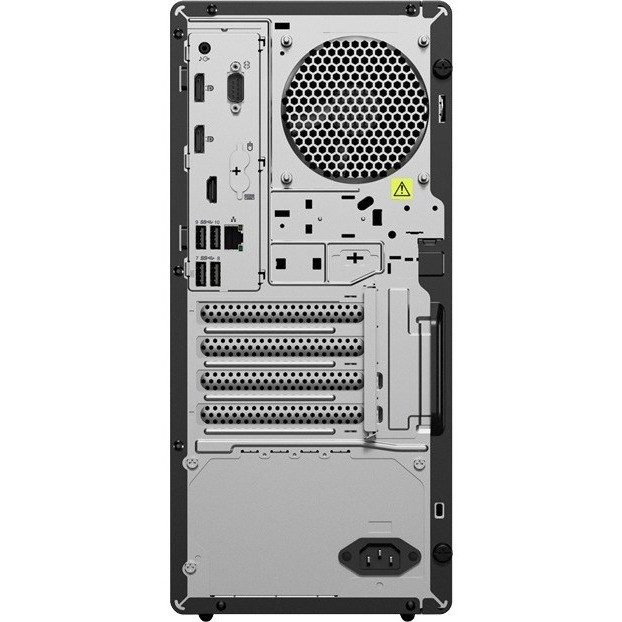 Lenovo ThinkCentre M90t Gen 3 11TN0001CA Desktop Computer - Intel Core i5 12th Gen i5-12500 - vPro Technology - 8 GB - 256 GB SSD - Tower - Black