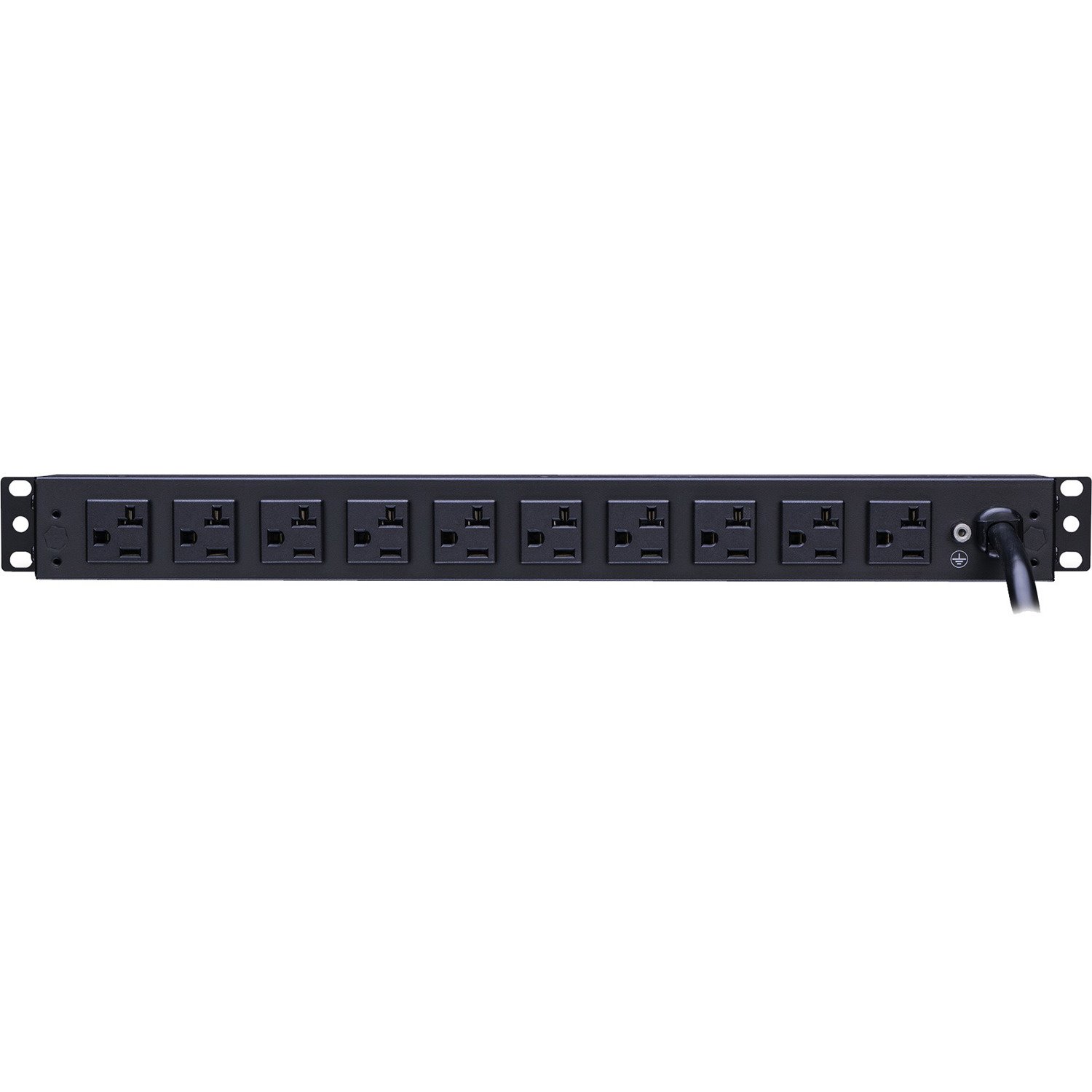 CyberPower PDU20M2F10R Single Phase 100 - 125 VAC 20A Metered PDU